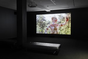 Museum of Contemporary Art Australia, Chia-Wei Hsu, 'Ruins of the Intelligence Bureau' (2015). Video installation with architectural drawings. 13:30 mins. Installation view: 21st Biennale of Sydney, Museum of Contemporary Art Australia, Sydney (16 March–11 June 2018). Courtesy the artist and Liang Gallery, Taipei. Photo: Document Photography.
